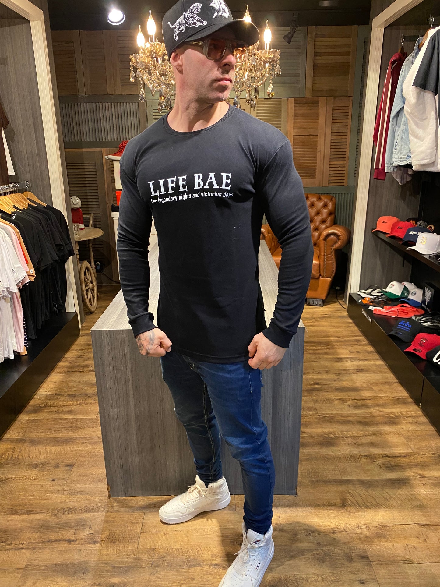 Camiseta Manga Longa Lifebae Black