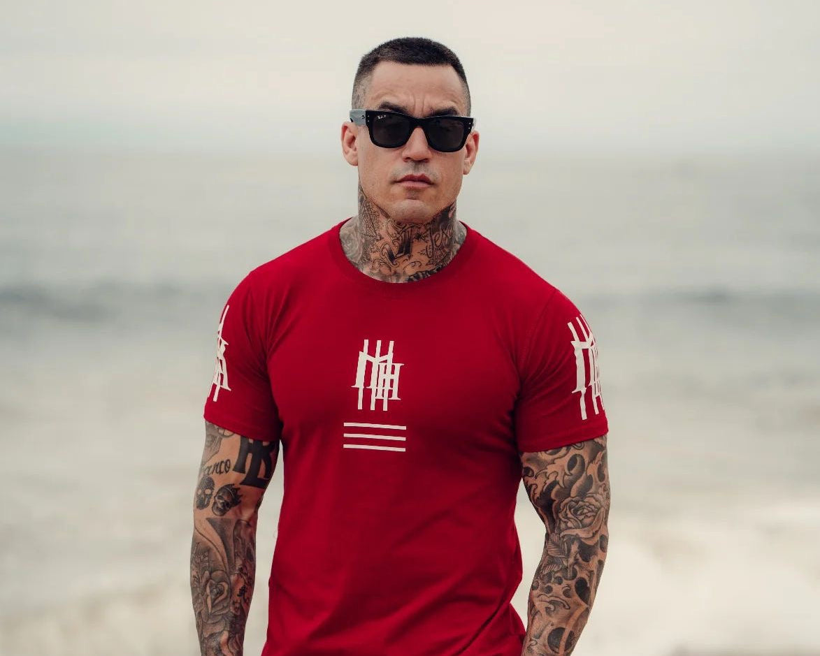 Camiseta Mahe Russian vermelha