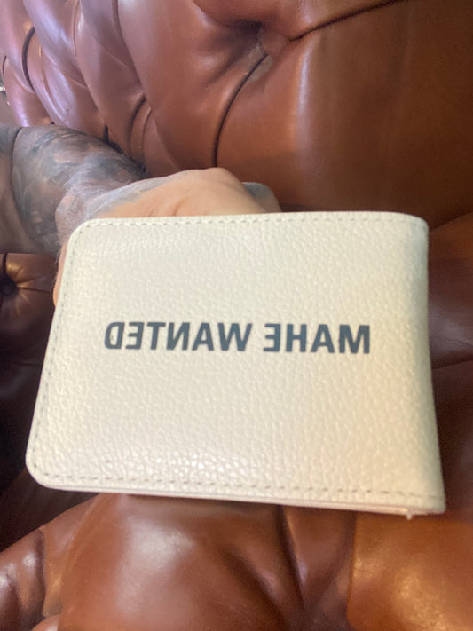 Carteira Mahe White Couro