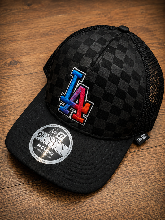 Boné 9FORTY M-Crown A-Frame Los Angeles Dodgers Gradient Raceway