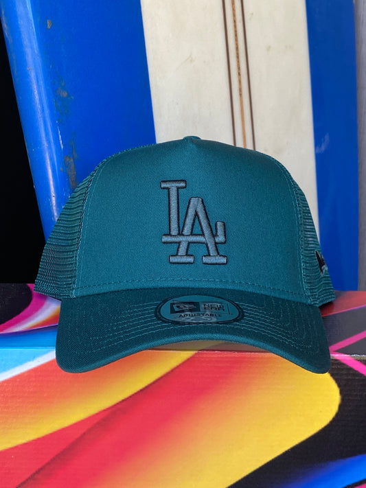 Boné New Era LA Eframe Truker Green