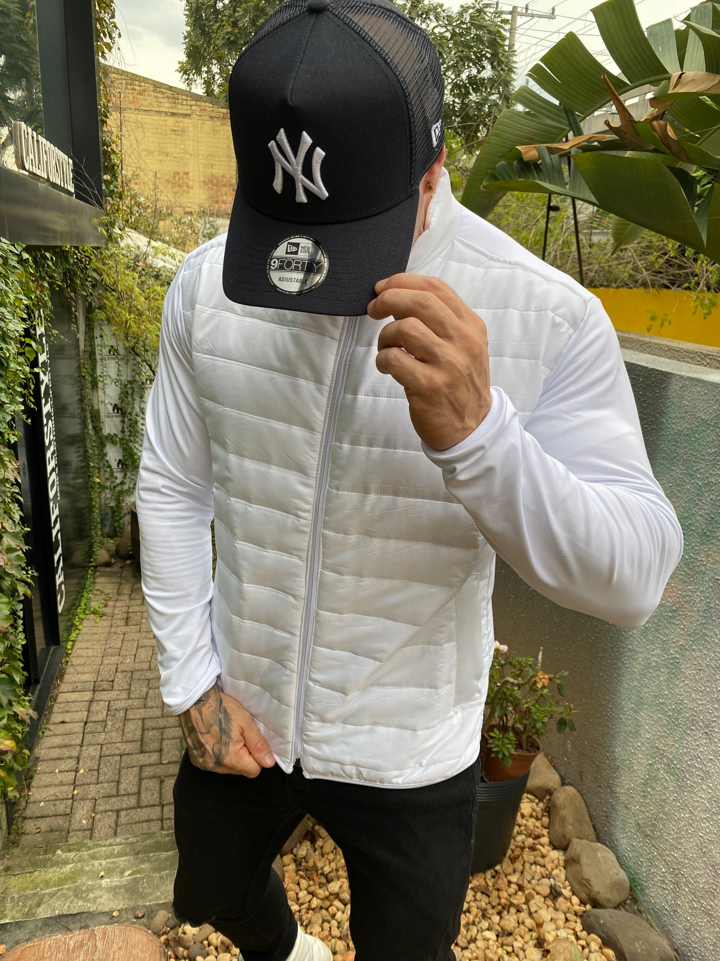 Jaqueta Puffer Branca