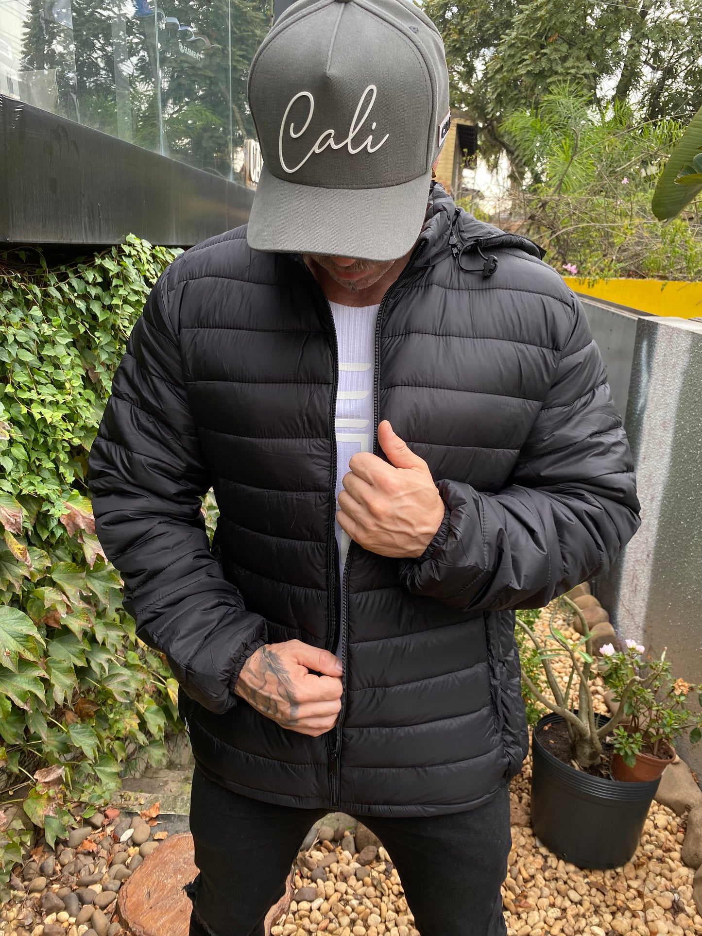 Jaqueta Puffer Preta