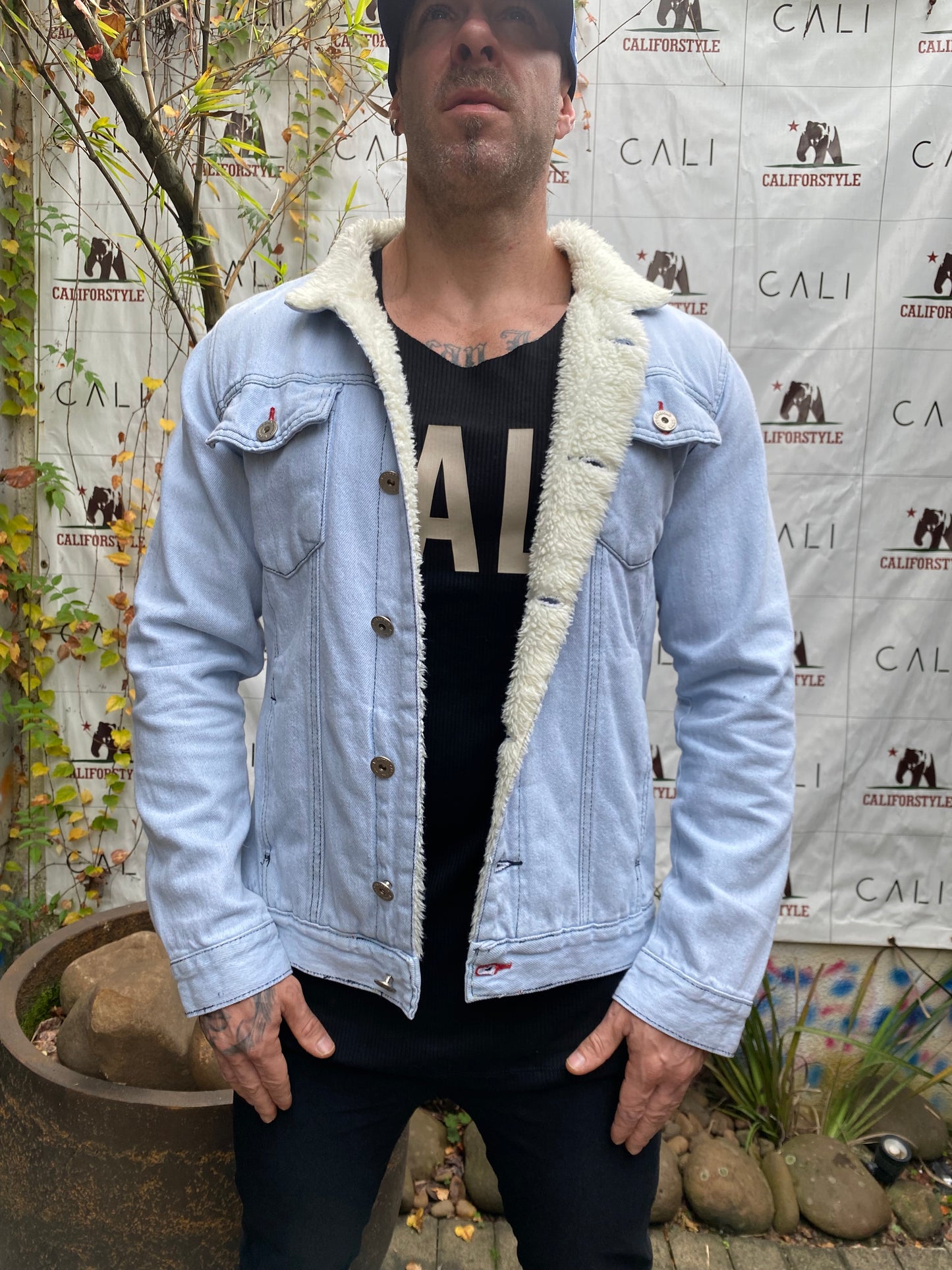Jaqueta Jeans Forrada