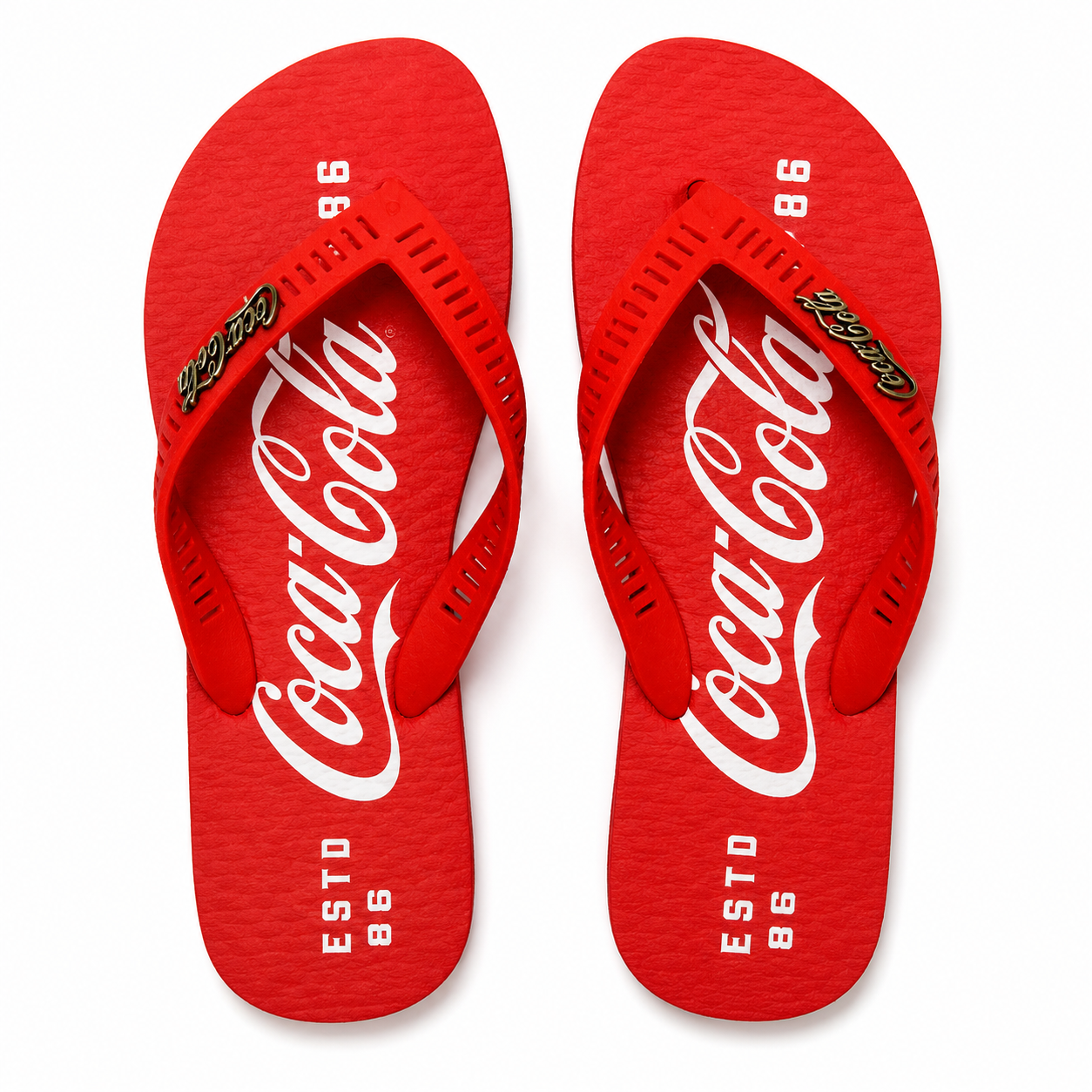 Chinelo Coca Cola Red