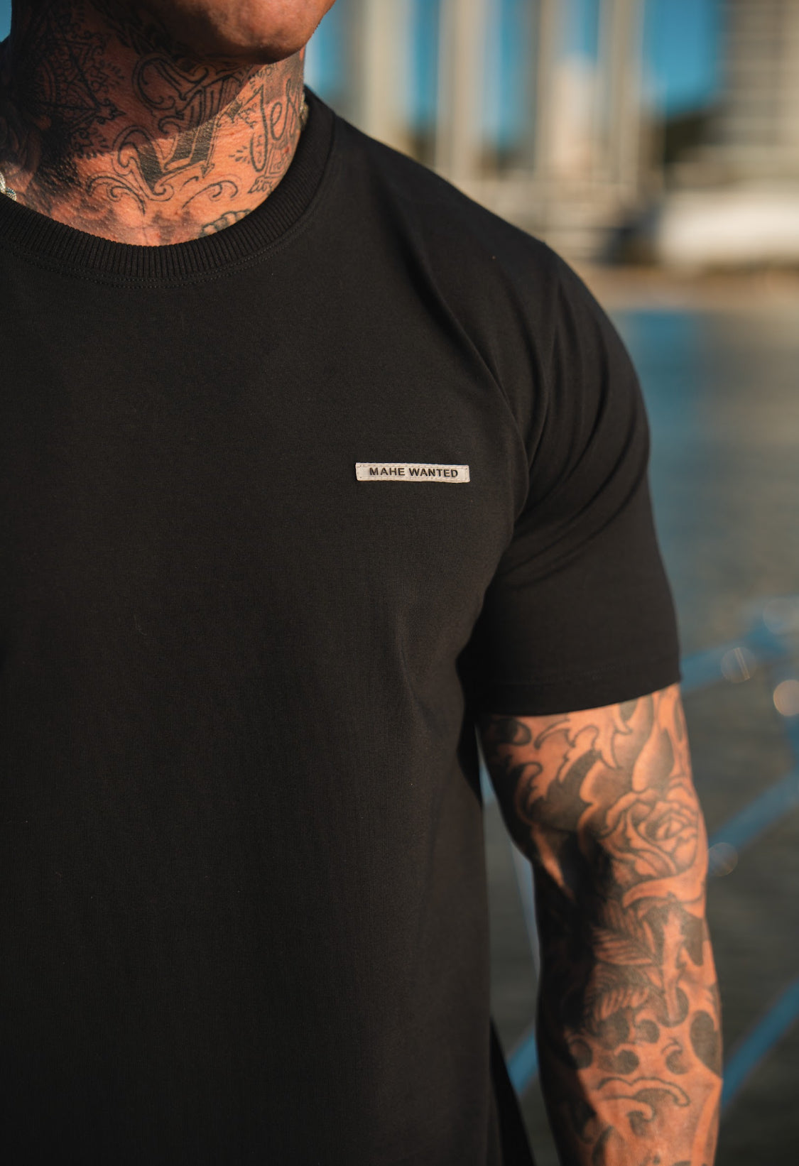 Camiseta Mahe Marbel Black