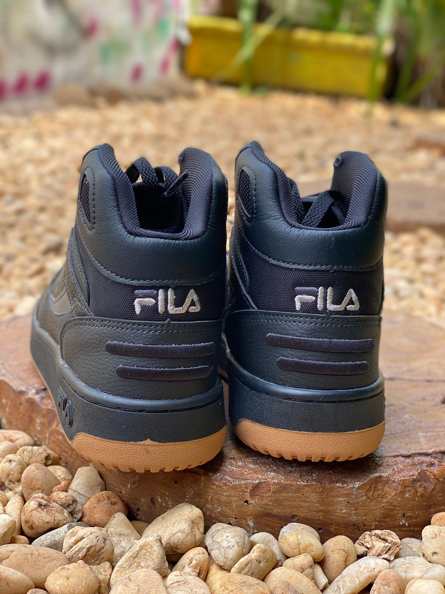 Tênis Fila Botinha Black