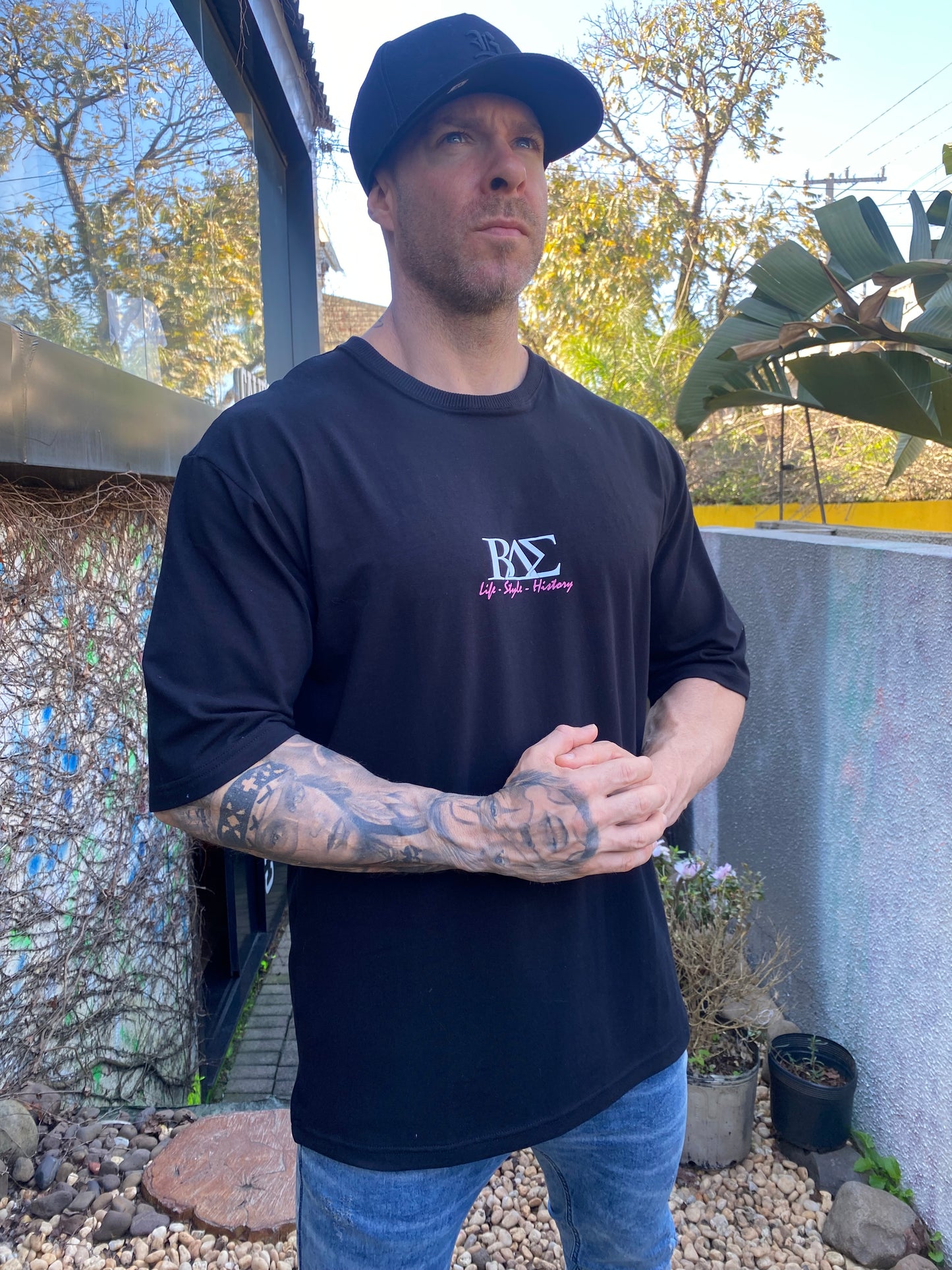 Camiseta Oversized Lifebae Black