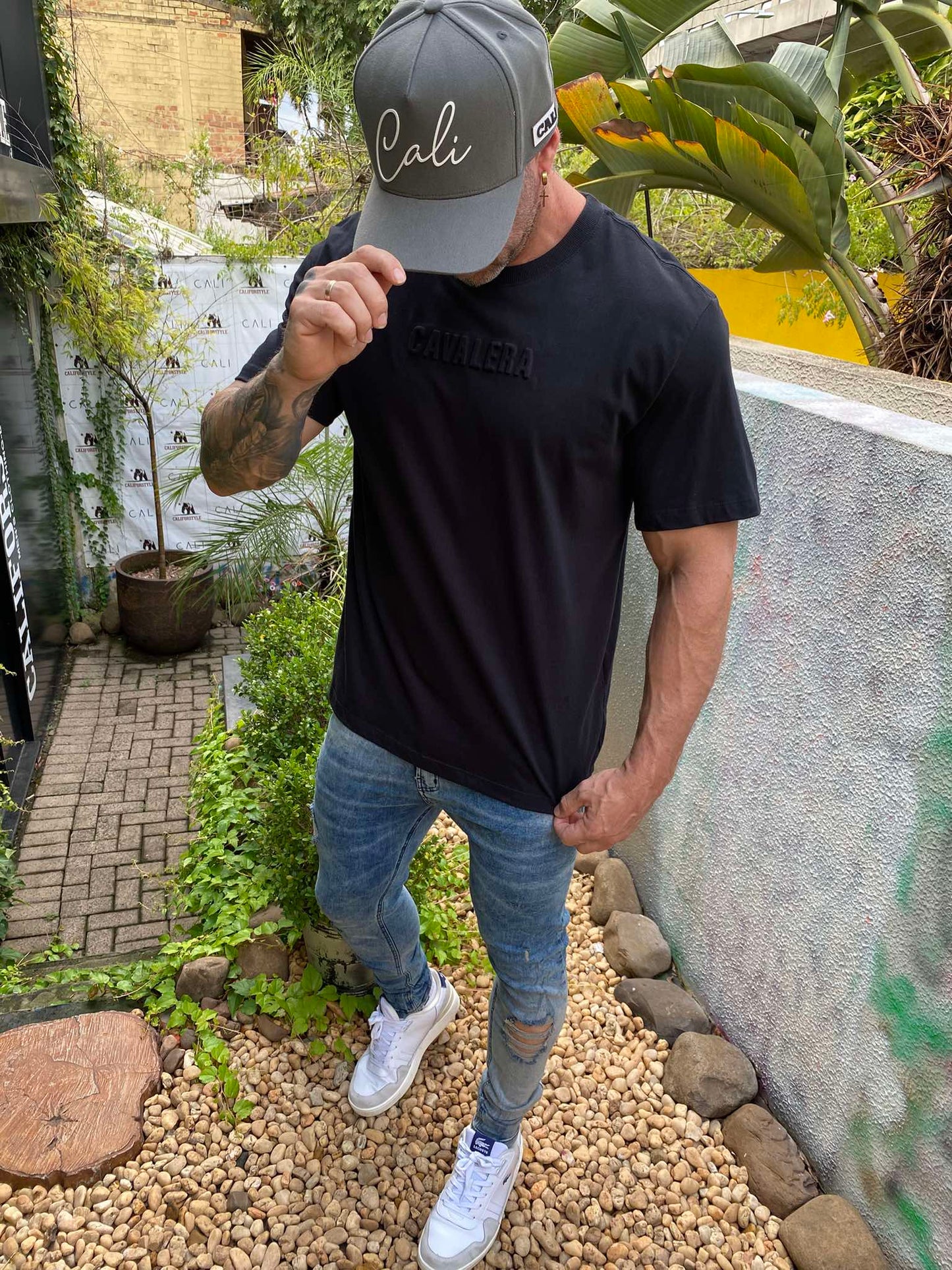 Camiseta Cavalera Relevo Black