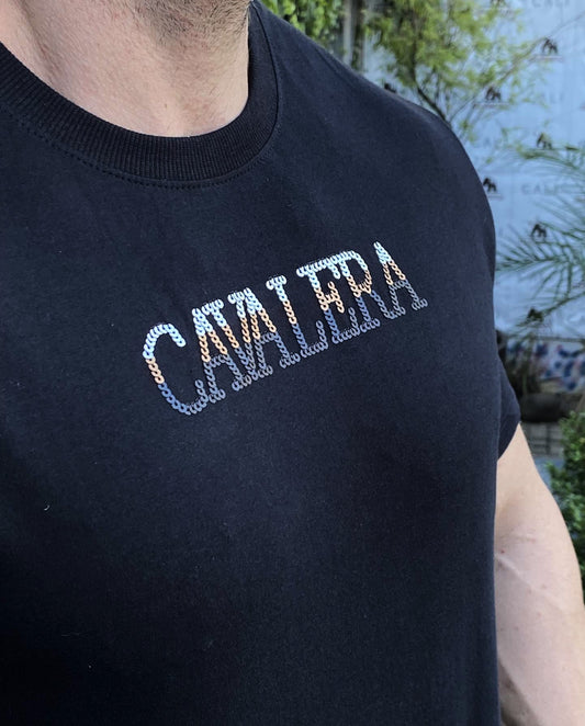 Camiseta Cavalera Degradê Bronze