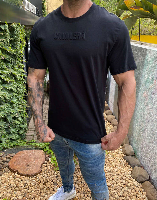 Camiseta Cavalera Relevo Black