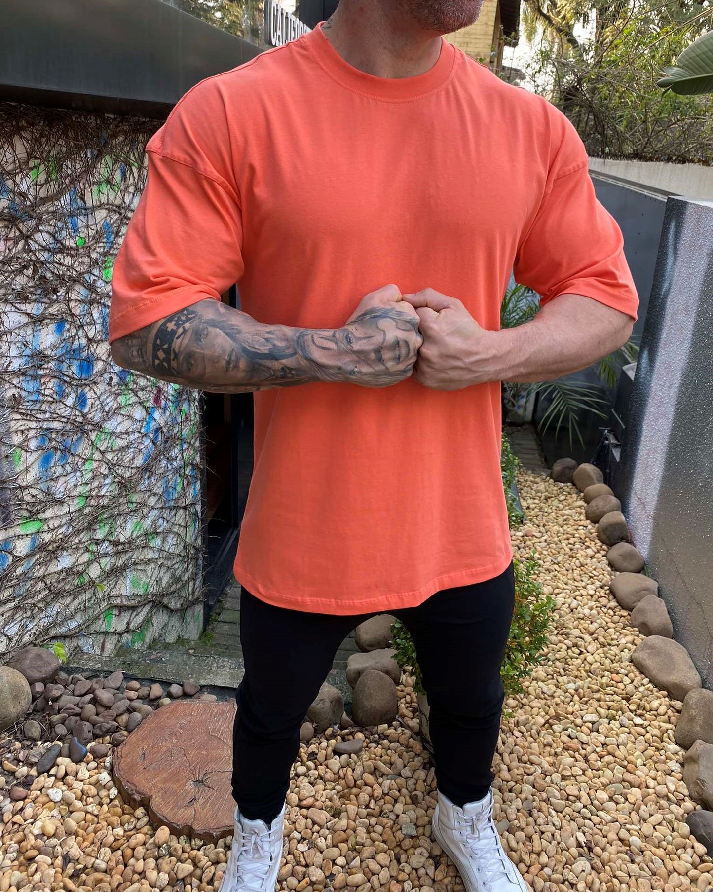 Camiseta Oversized Orange