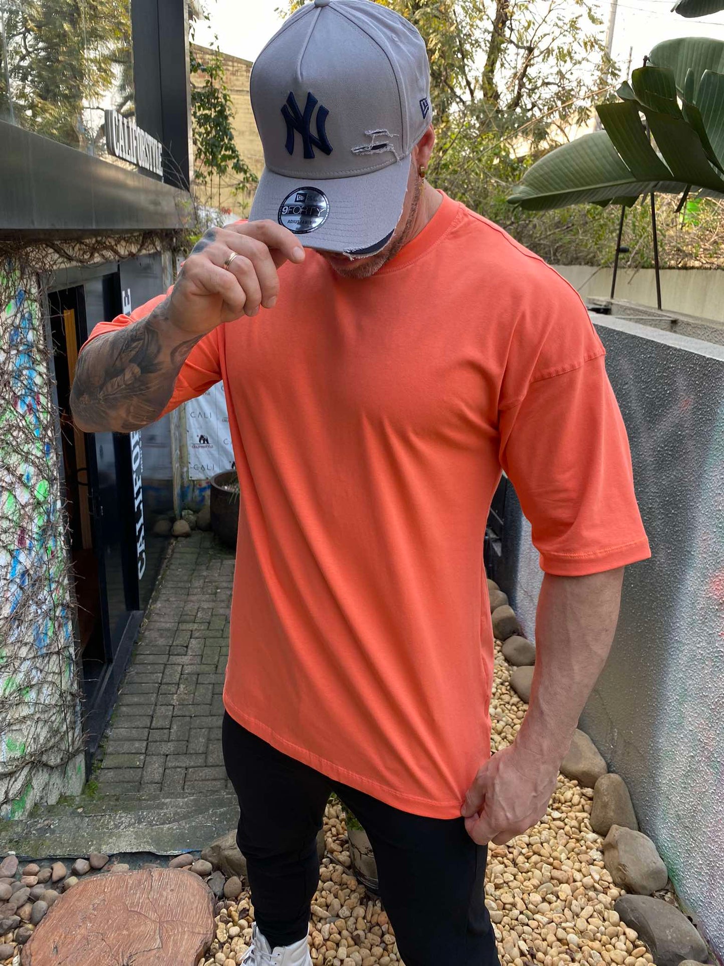 Camiseta Oversized Orange