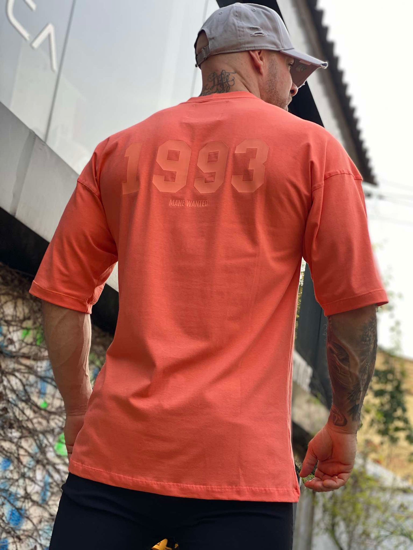 Camiseta Oversized Orange