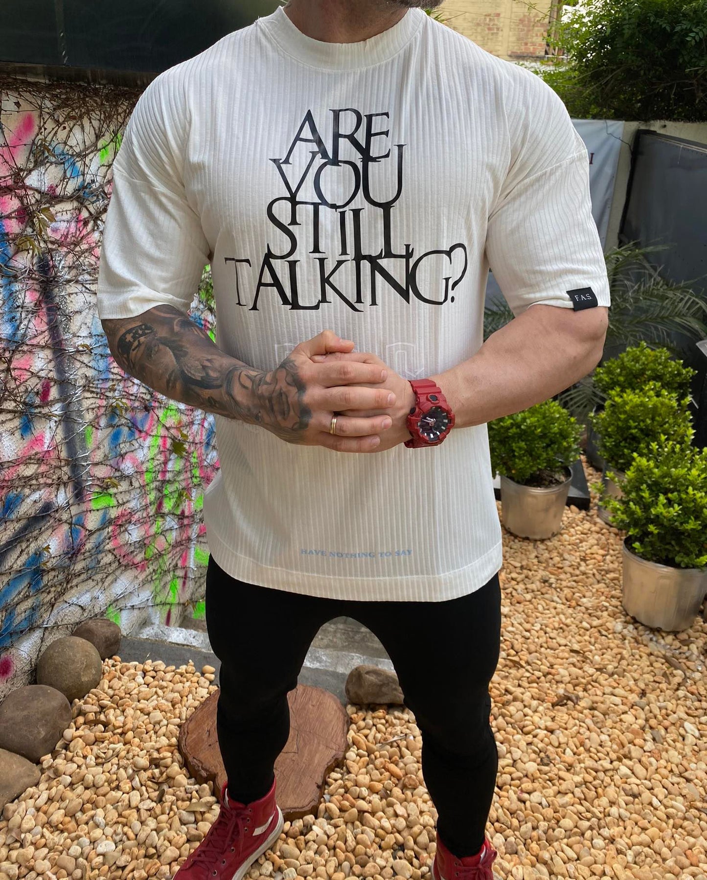 Camiseta Oversized Talking