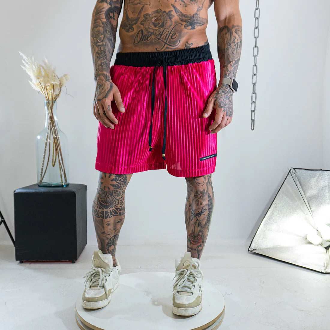 Shorts Dem - Pink