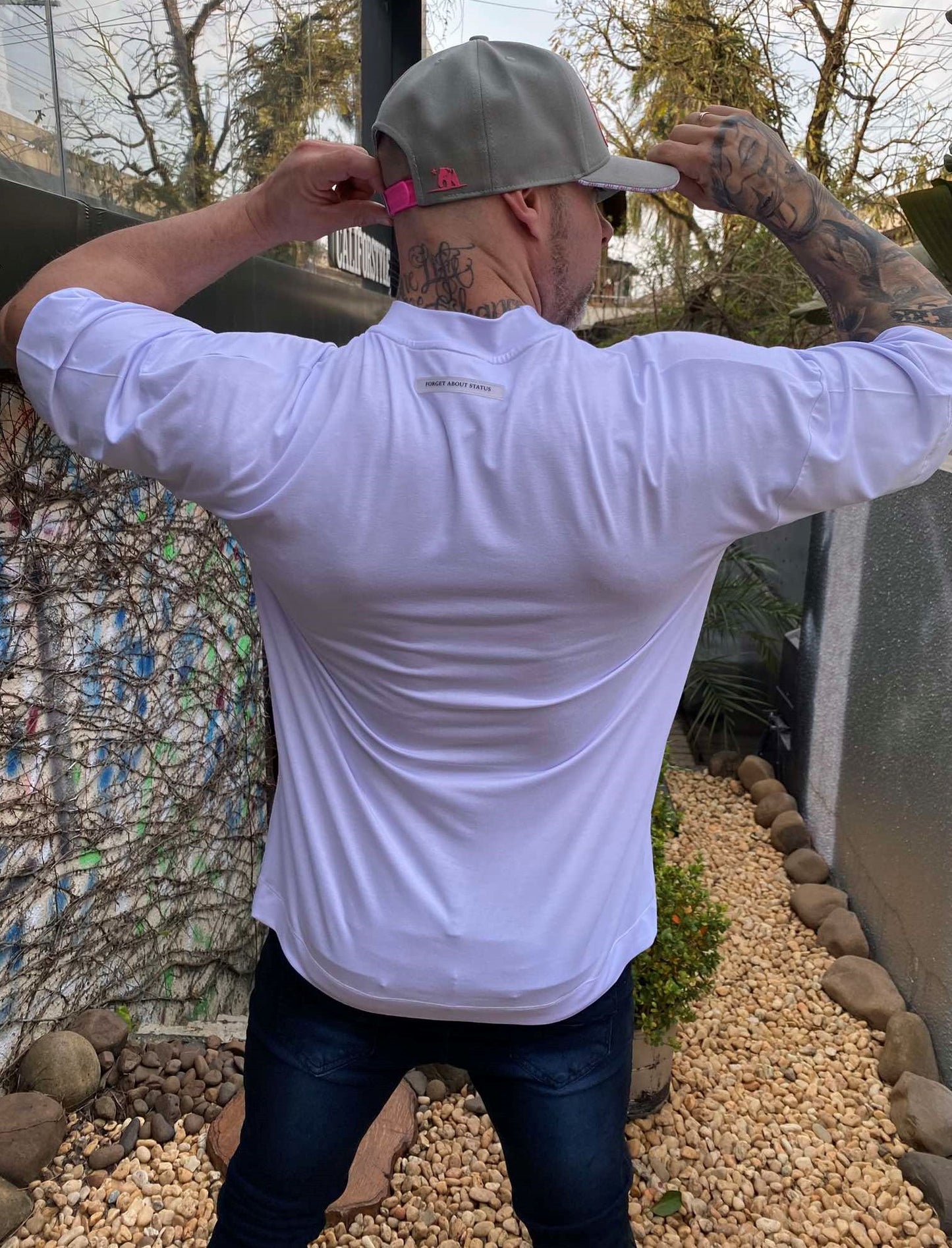 Camiseta Oversized Bad Guy White
