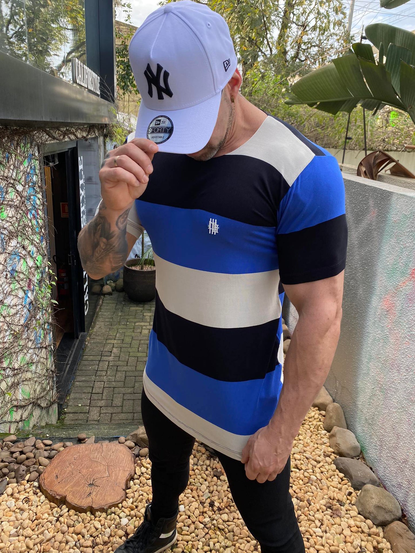 Camiseta Striped Winter