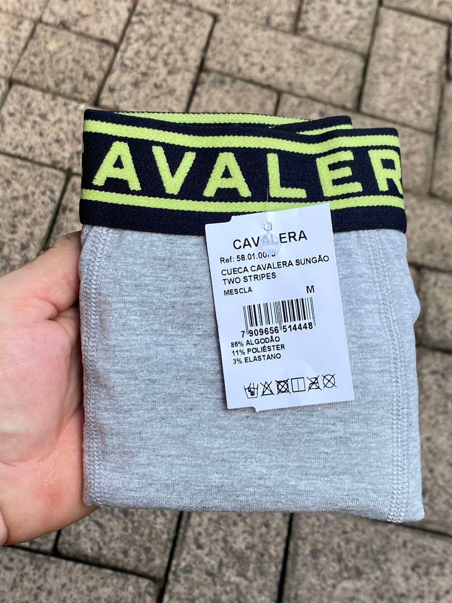 Cueca Cavalera Grey