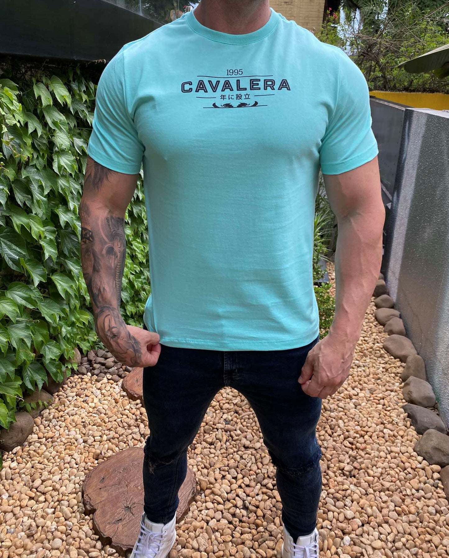 Camiseta Cavalera 1995 Blue Ocean