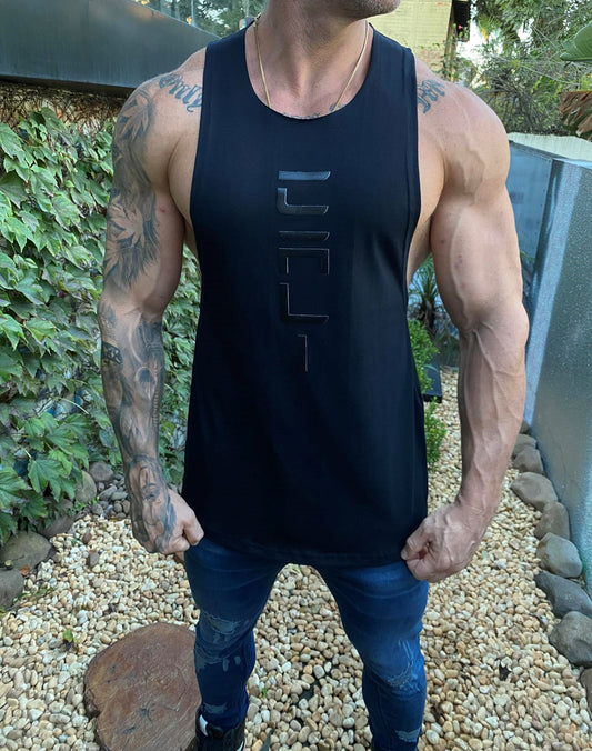 Cali Tesla All Black Tank Top