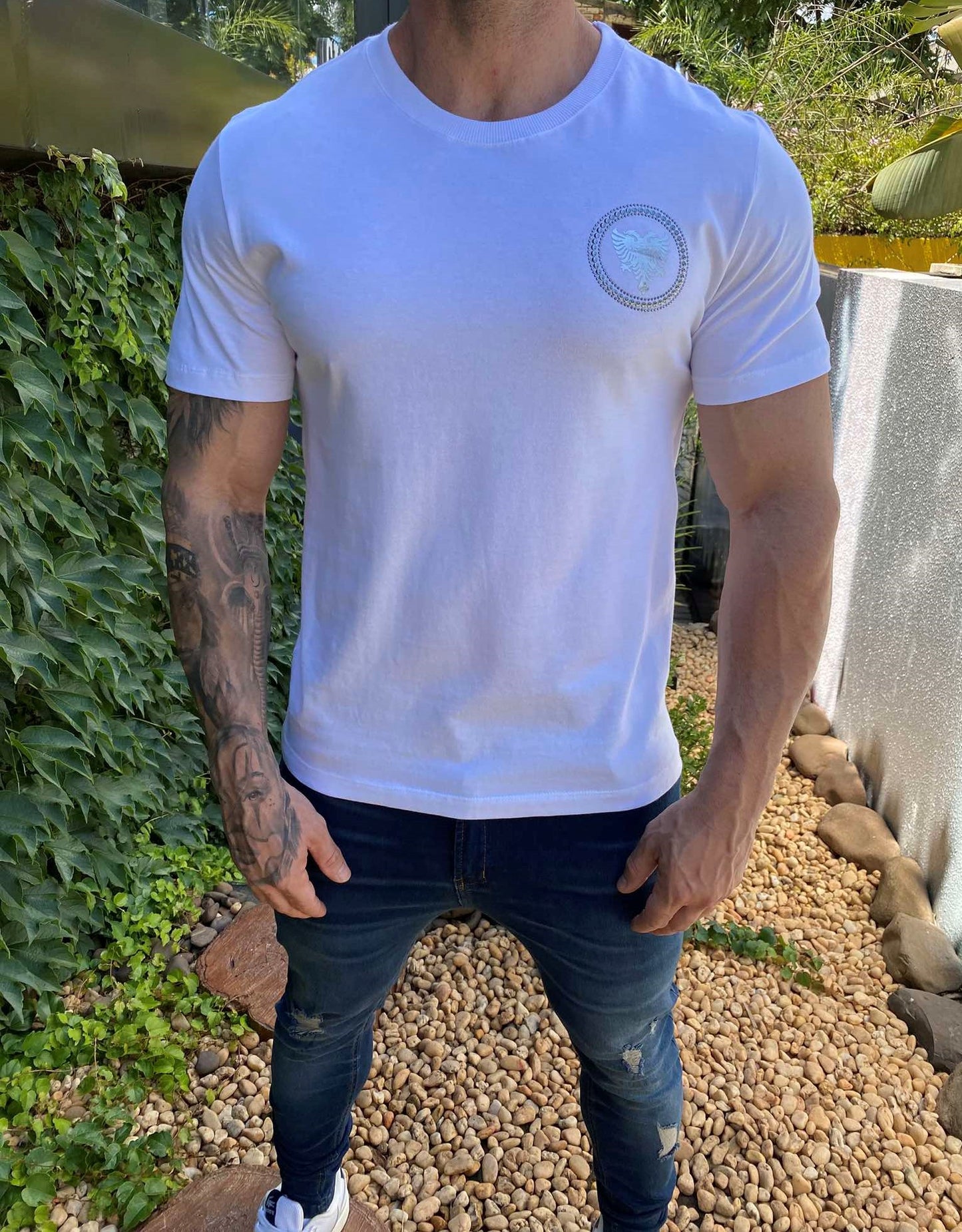 Camiseta Cavalera Medalion White