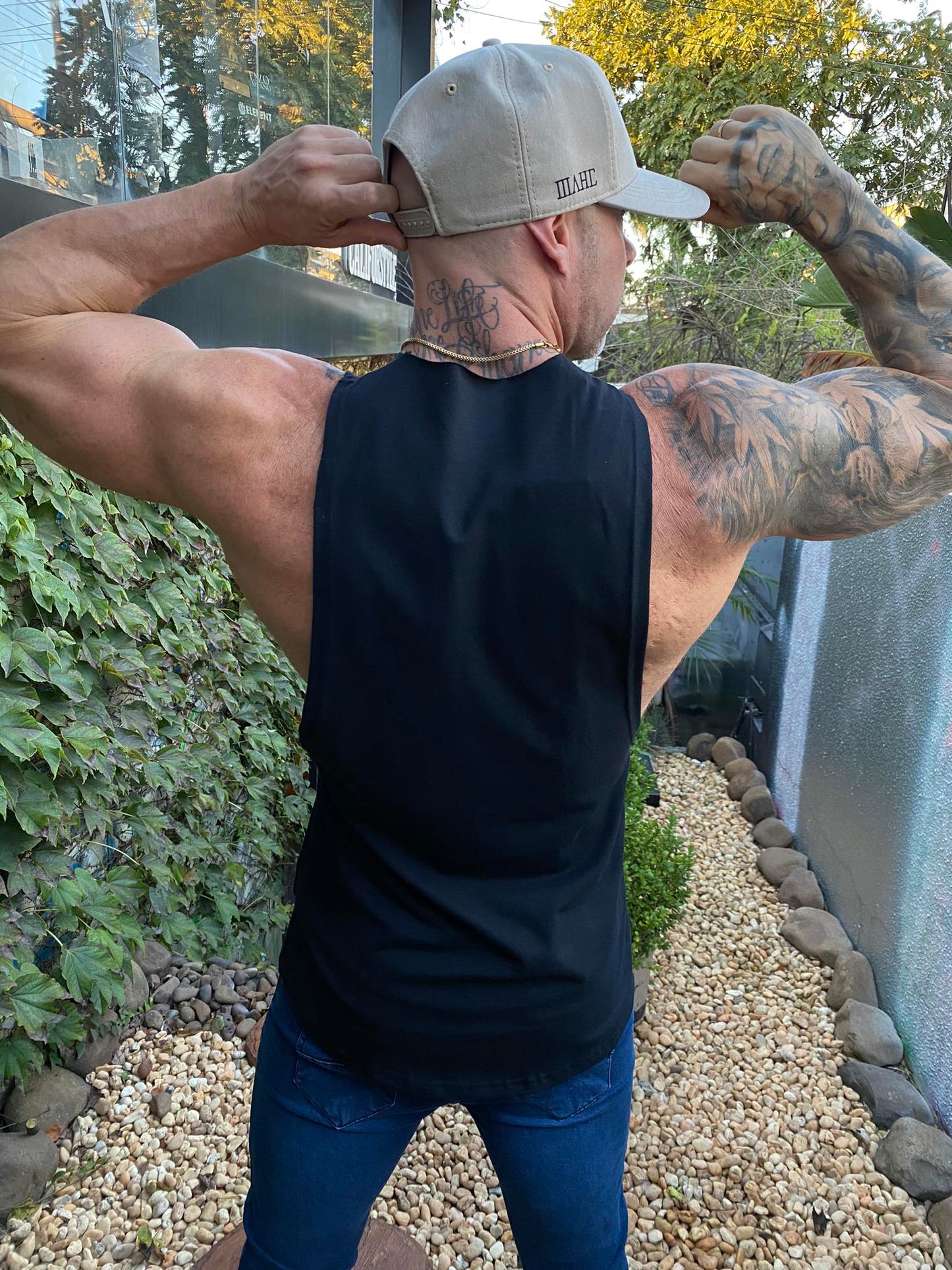 Cali Tesla All Black Tank Top