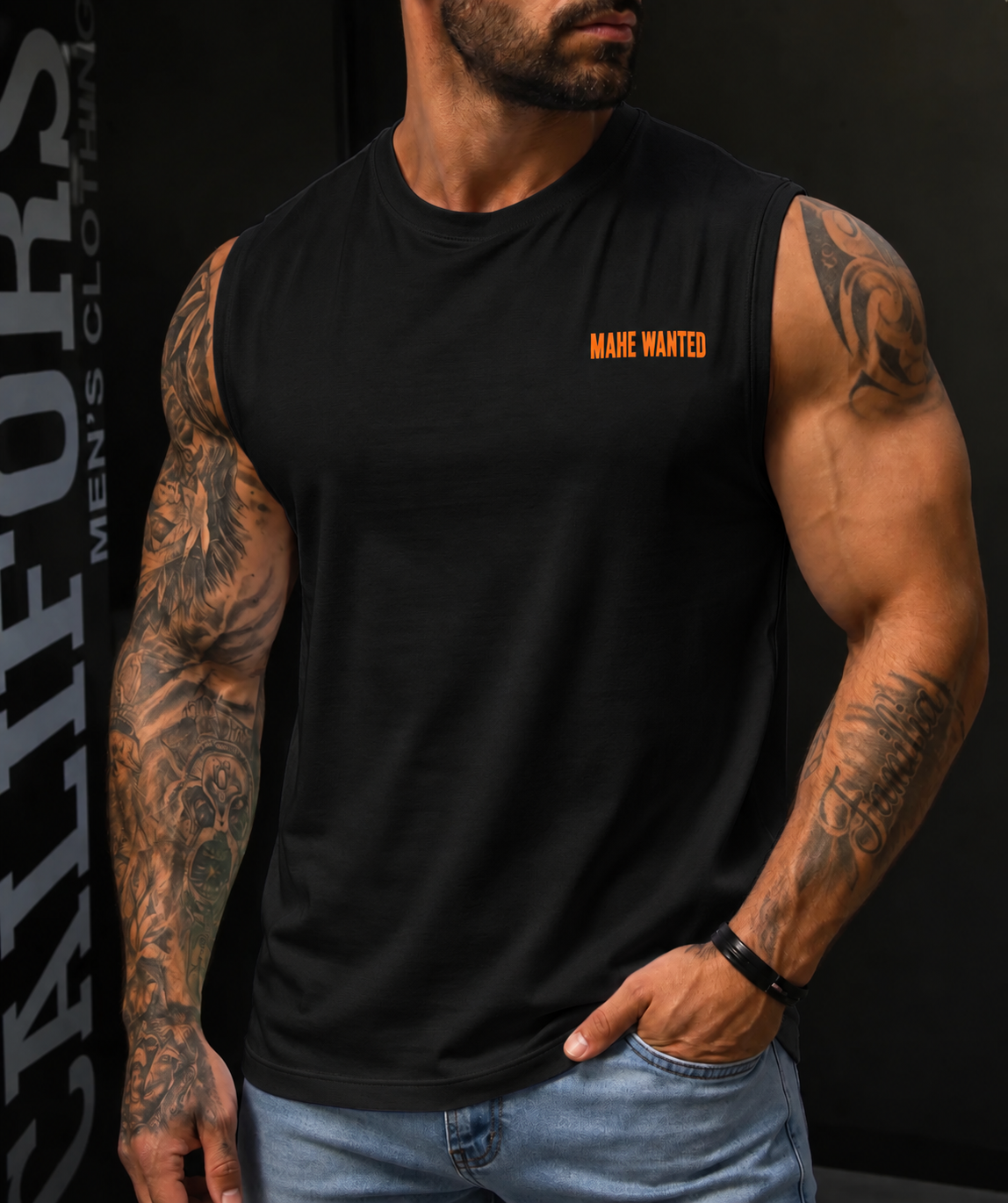 Regata Mahe Black Orange