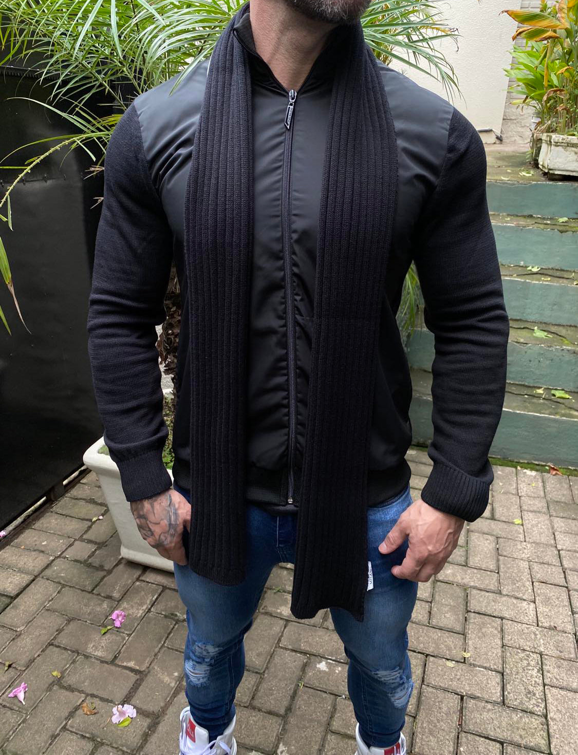 Enzo Milano Zipper Jacket