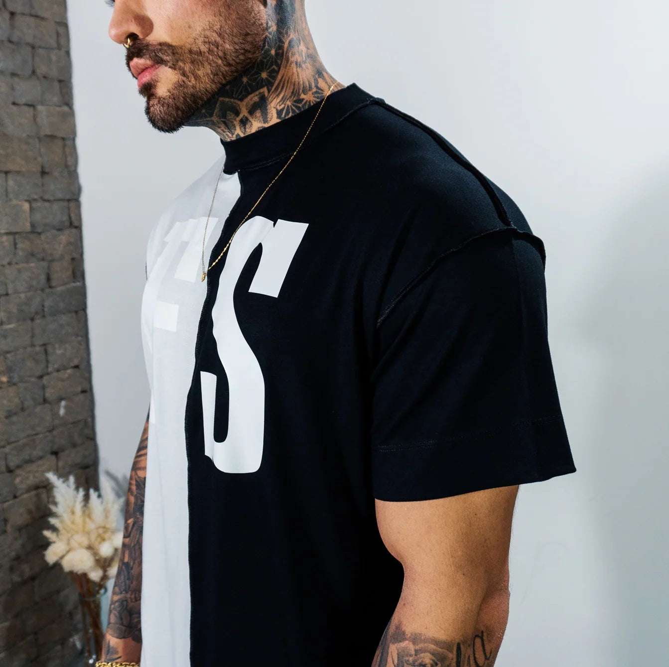 Camiseta FS - Salt Grey Blck