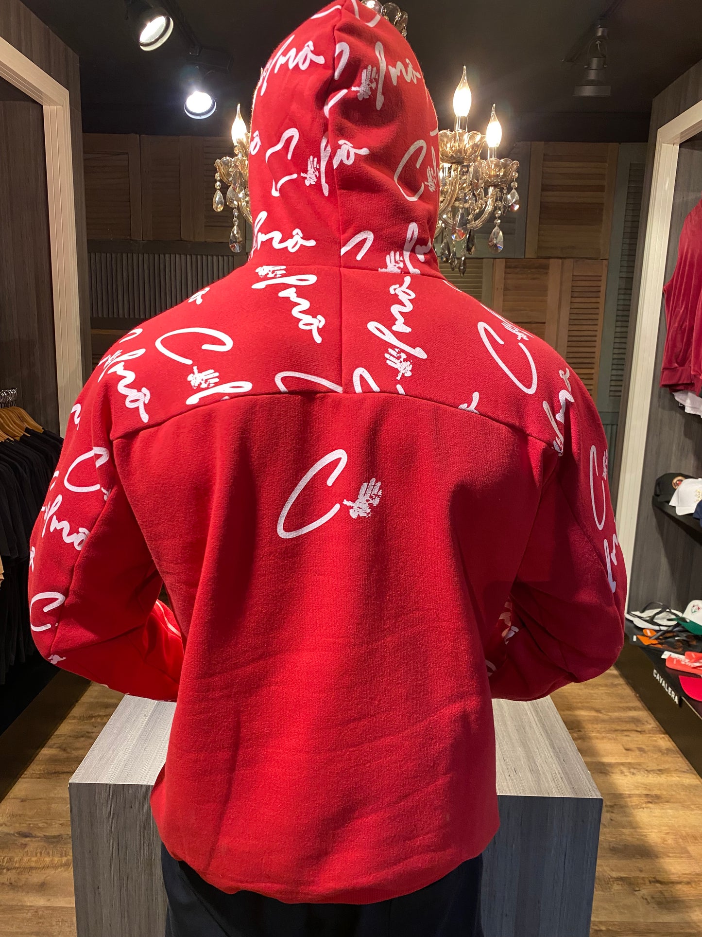 Moletom Canguru Calmo Red