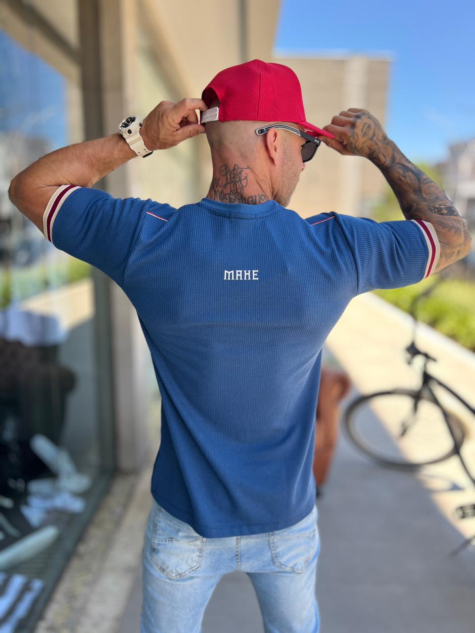 Camiseta Mahe Smash azul - foto 3 de 5