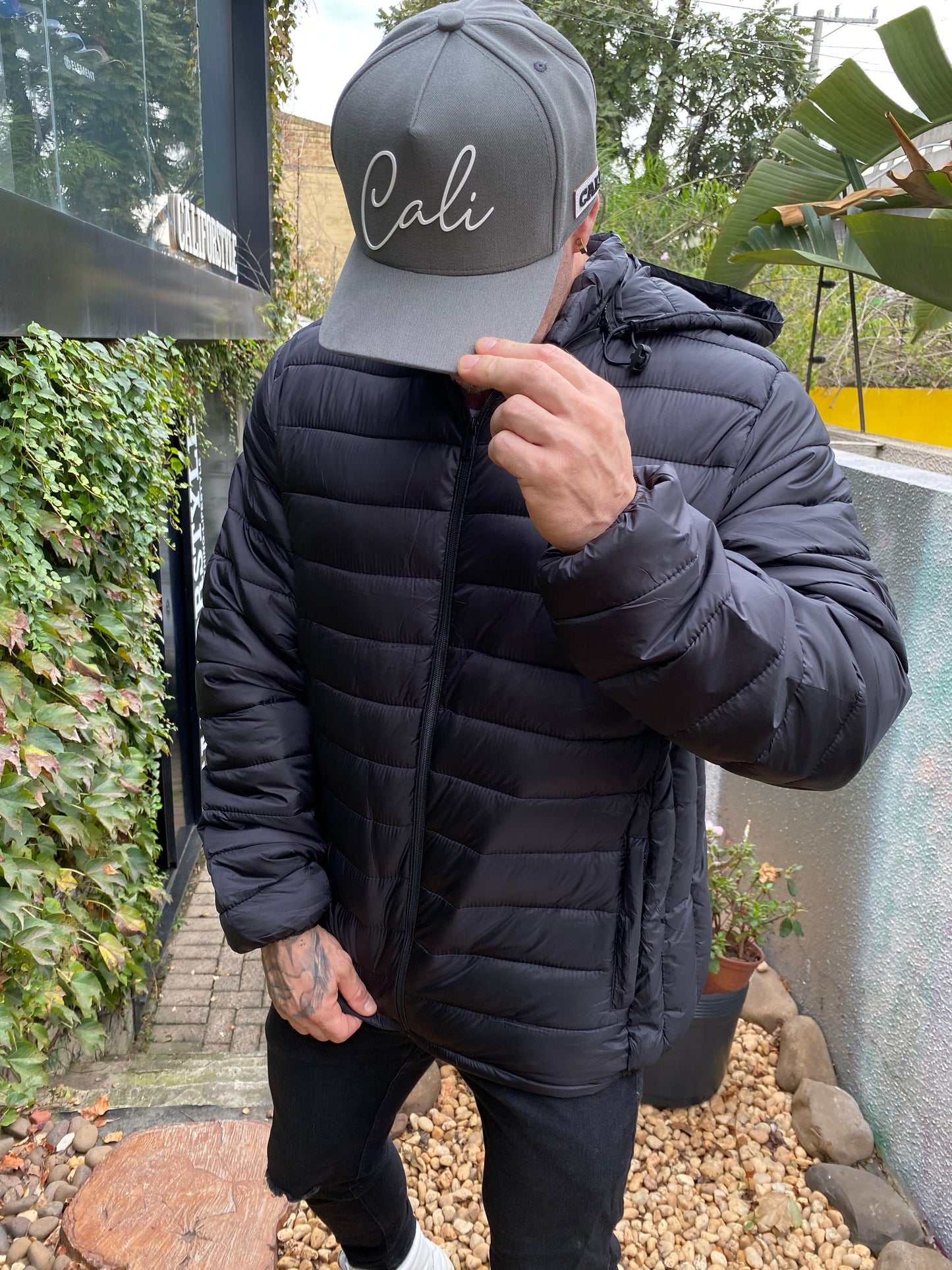 Jaqueta Puffer Preta