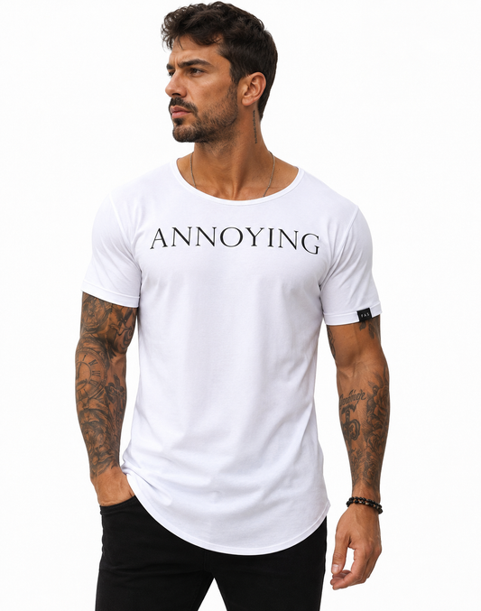 Camiseta Gniyonna - White