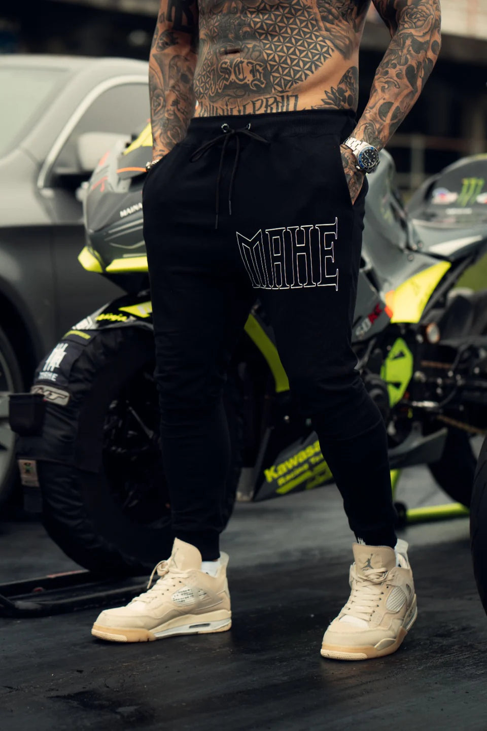 Calça Mahe Skinny Moletom Black II