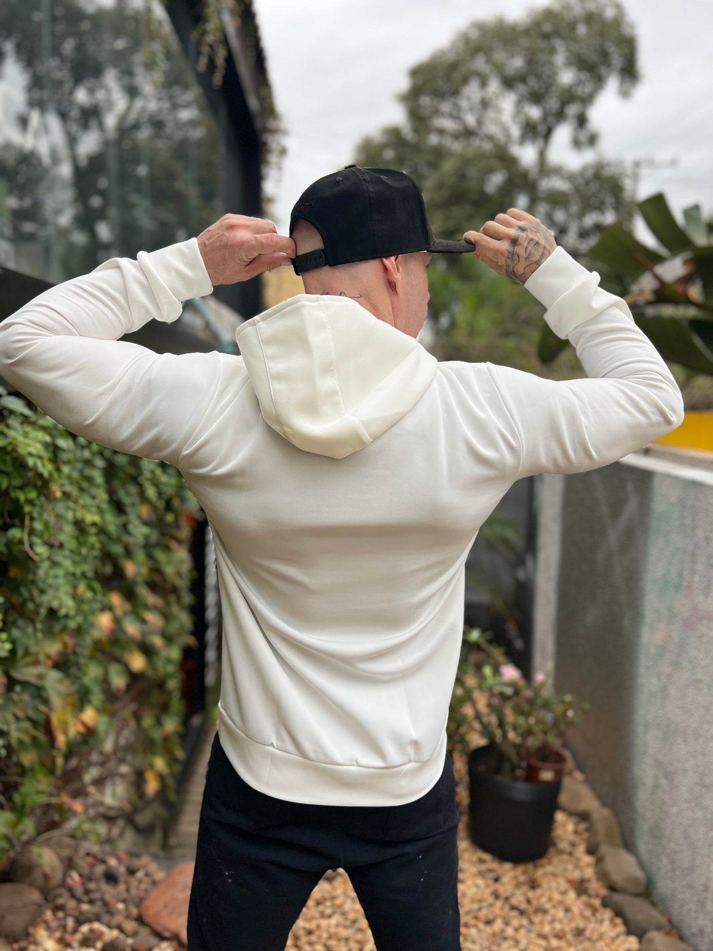 Jaqueta Neoprene Branca