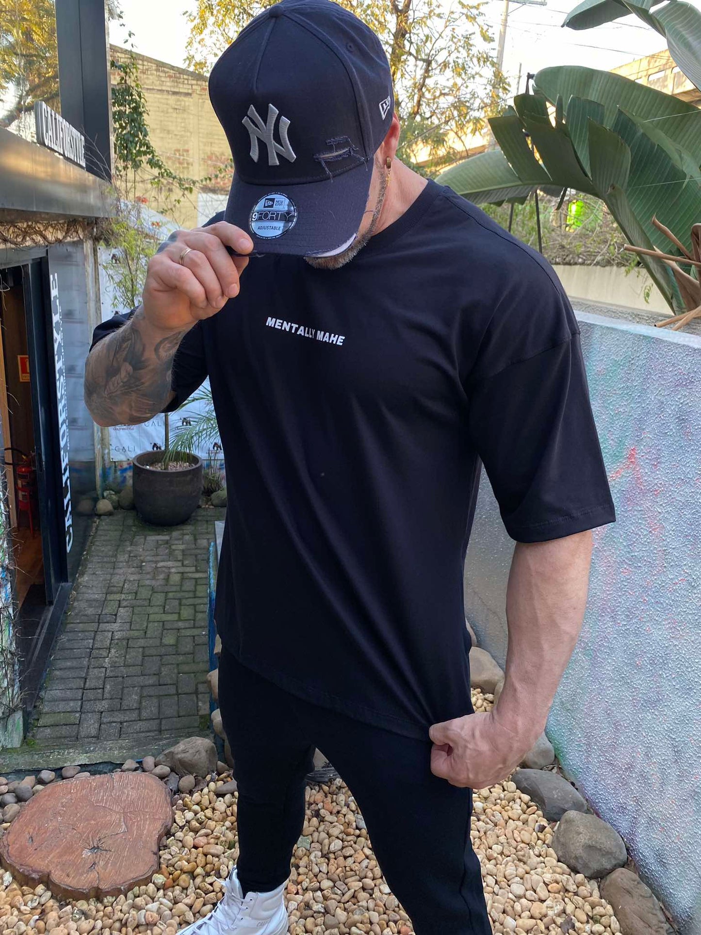 Camiseta Oversized Mentally