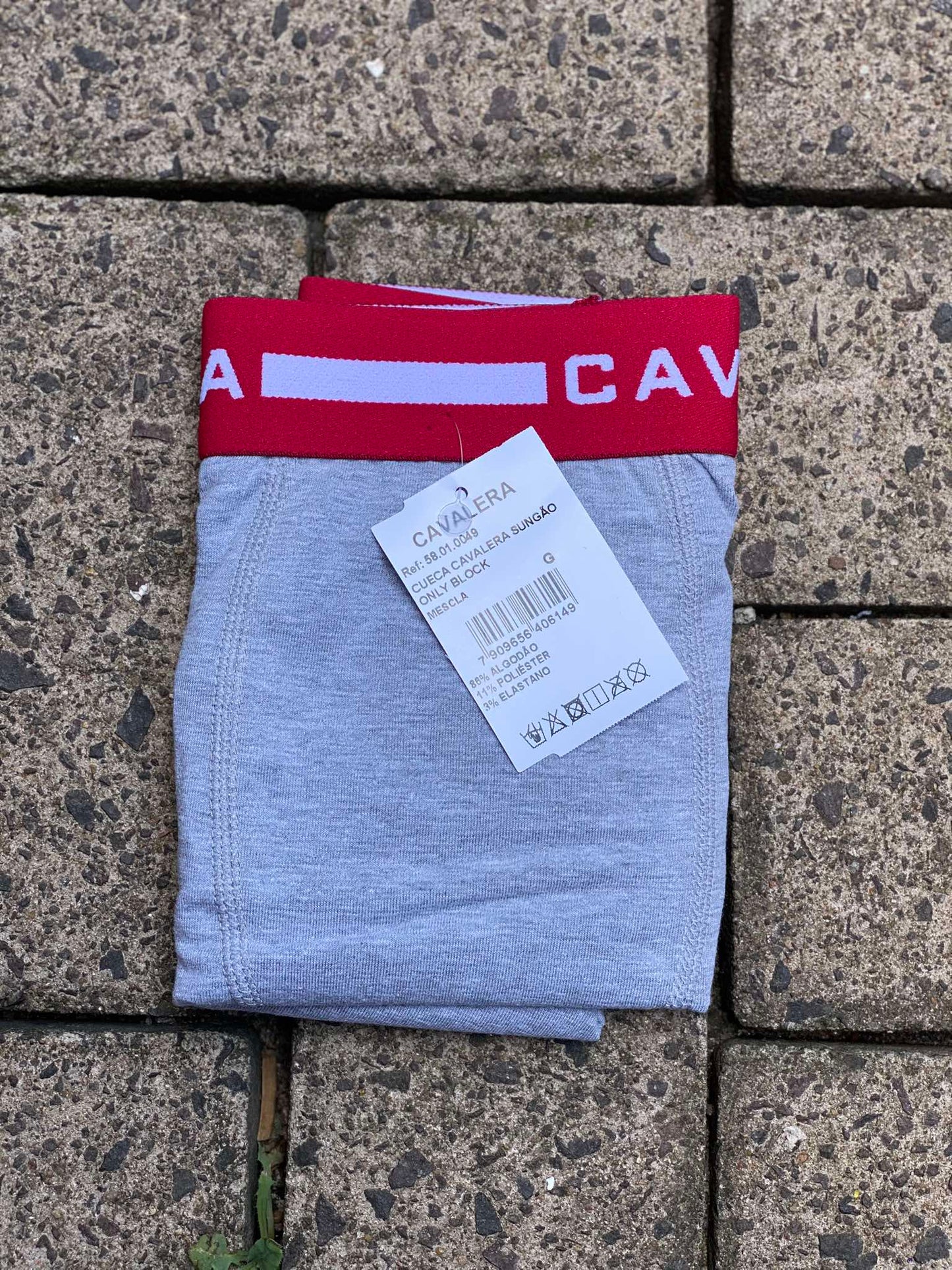Cueca Cavalera Mescla Red