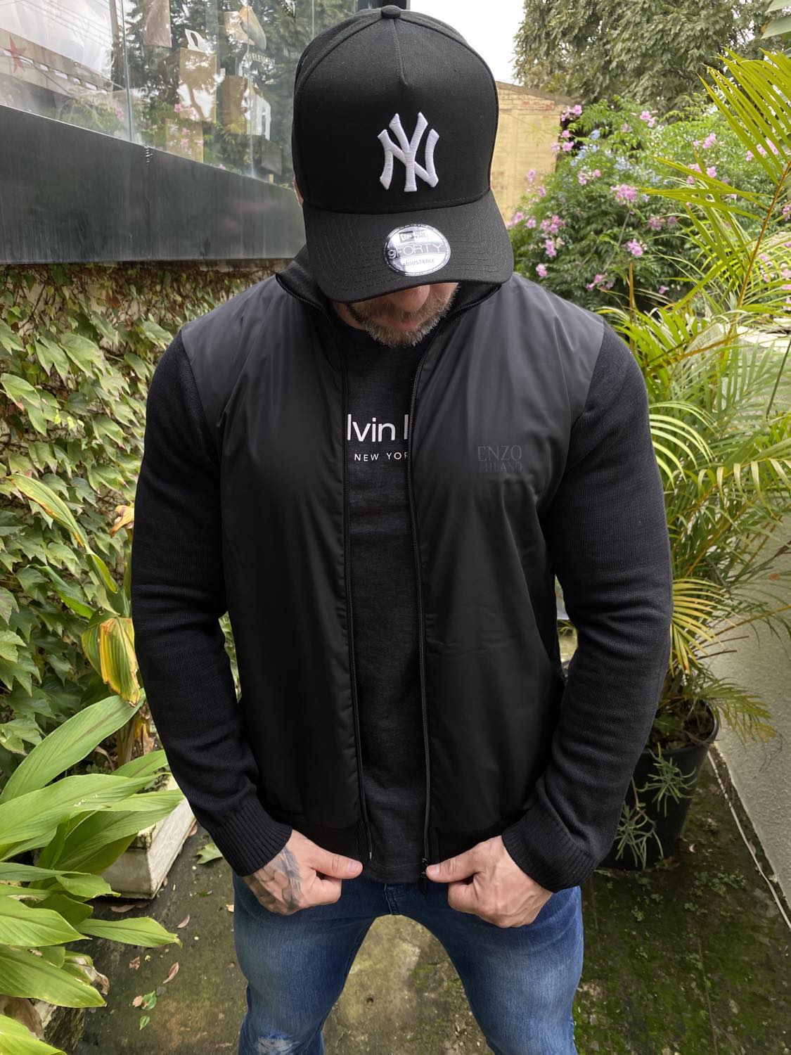 Enzo Milano Zipper Jacket