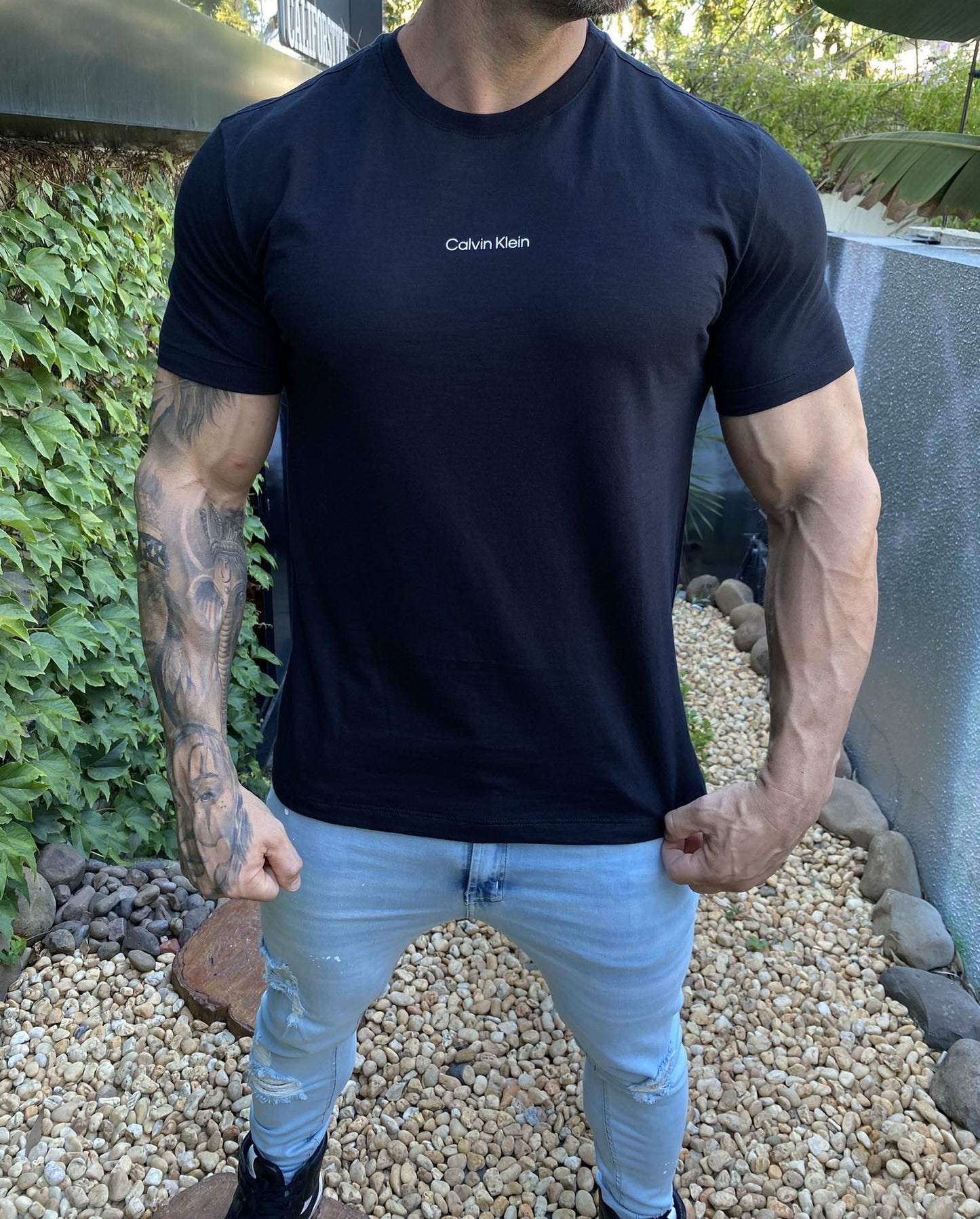 Calvin Klein Flamê Black T-Shirt