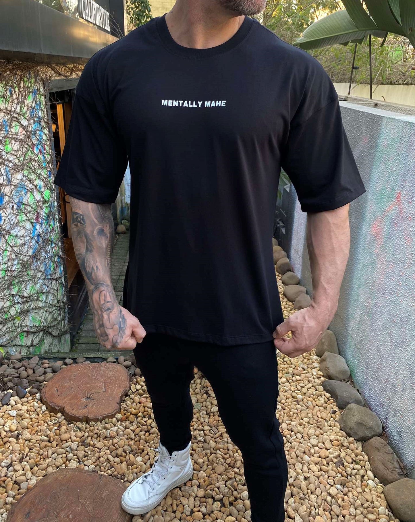 Camiseta Oversized Mentally