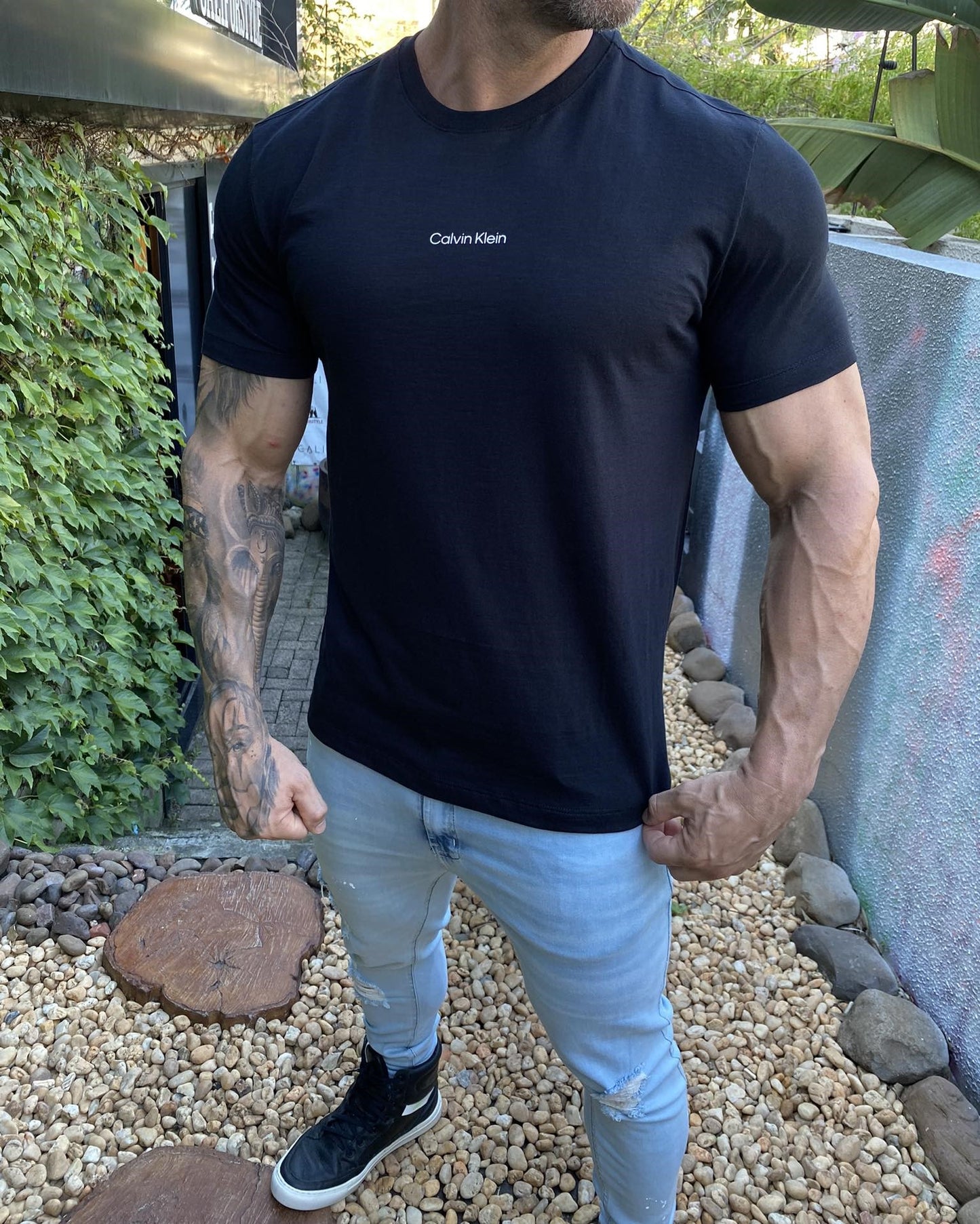 Calvin Klein Flamê Black T-Shirt