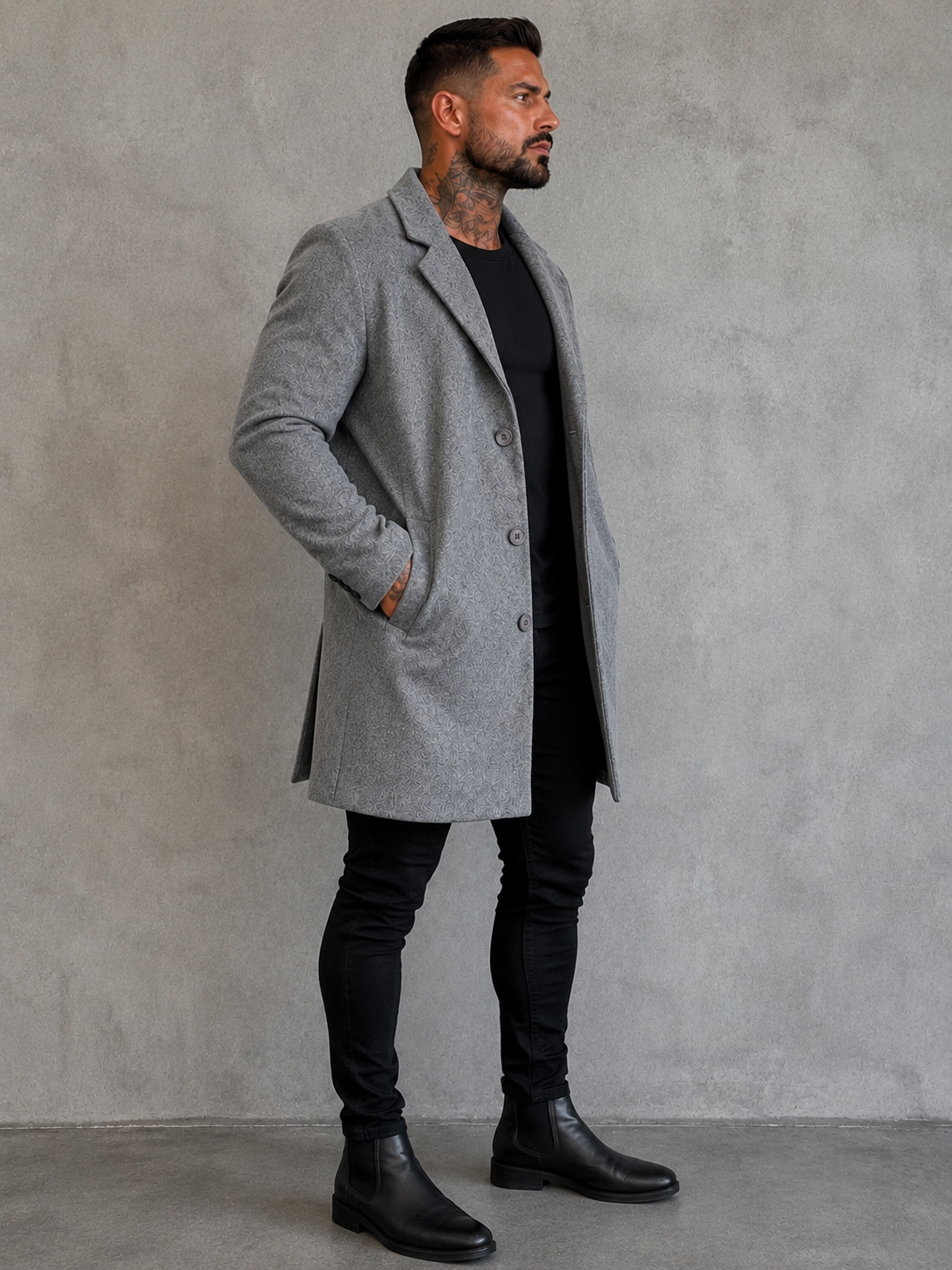 Sobretudo Nômade Grey