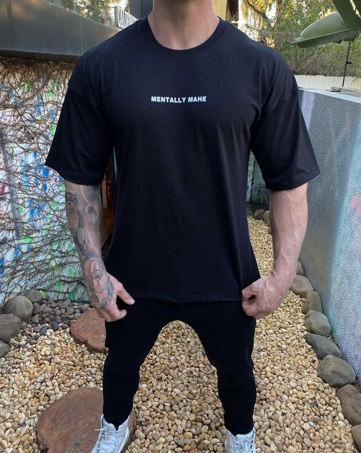 Camiseta Oversized Mentally