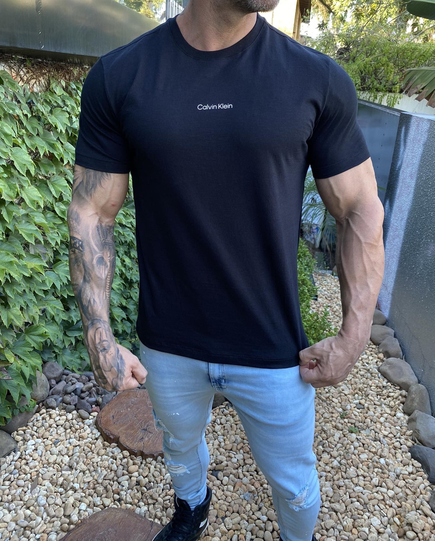 Calvin Klein Flamê Black T-Shirt