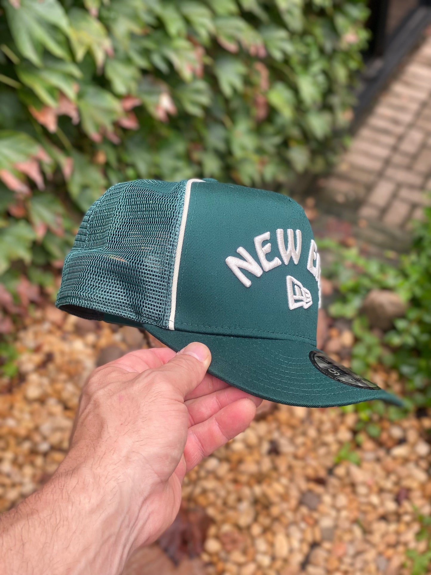 Boné New Era Trucker Green