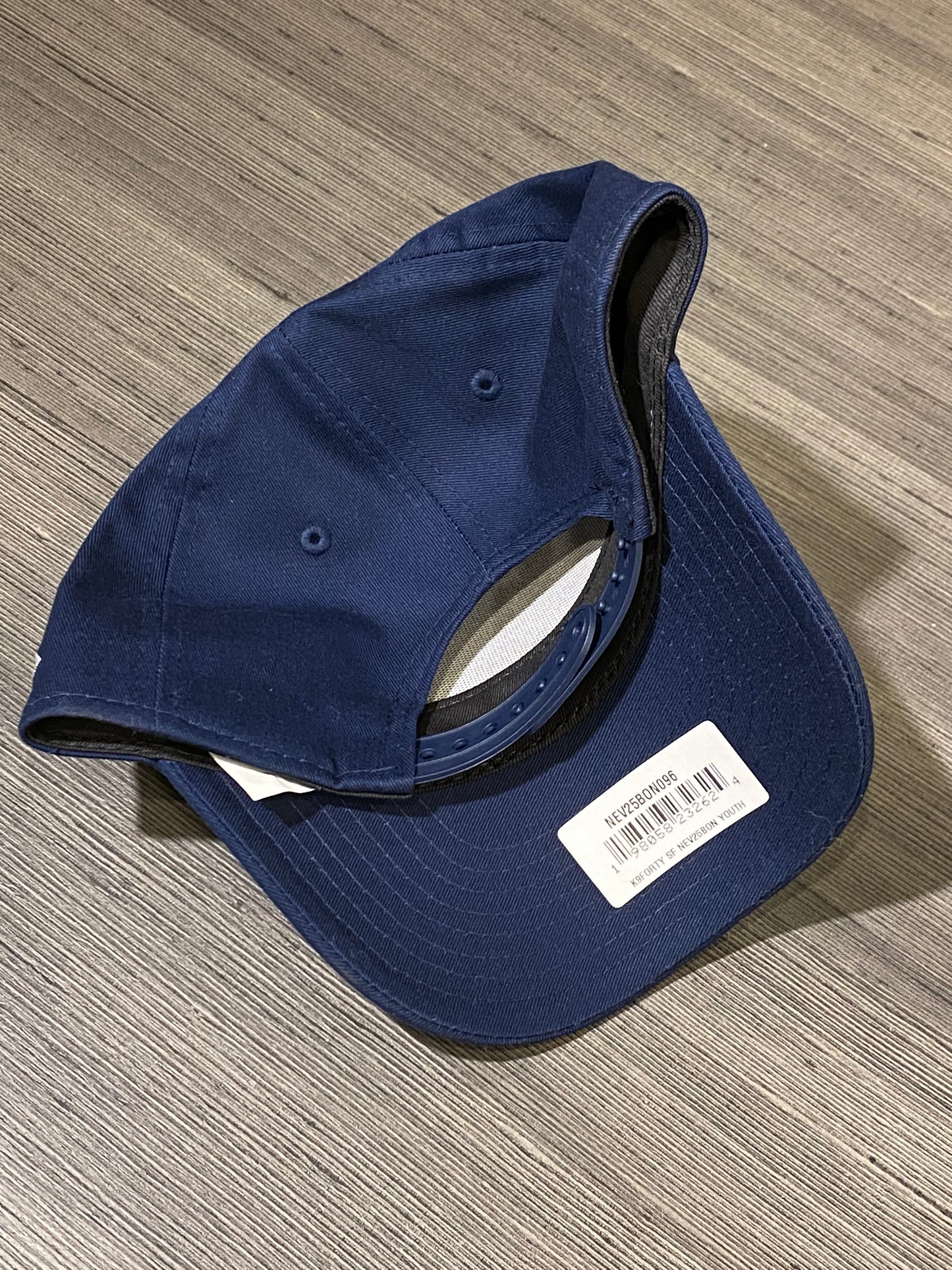 Boné New Era Infantil Azul Marinho/ Branco