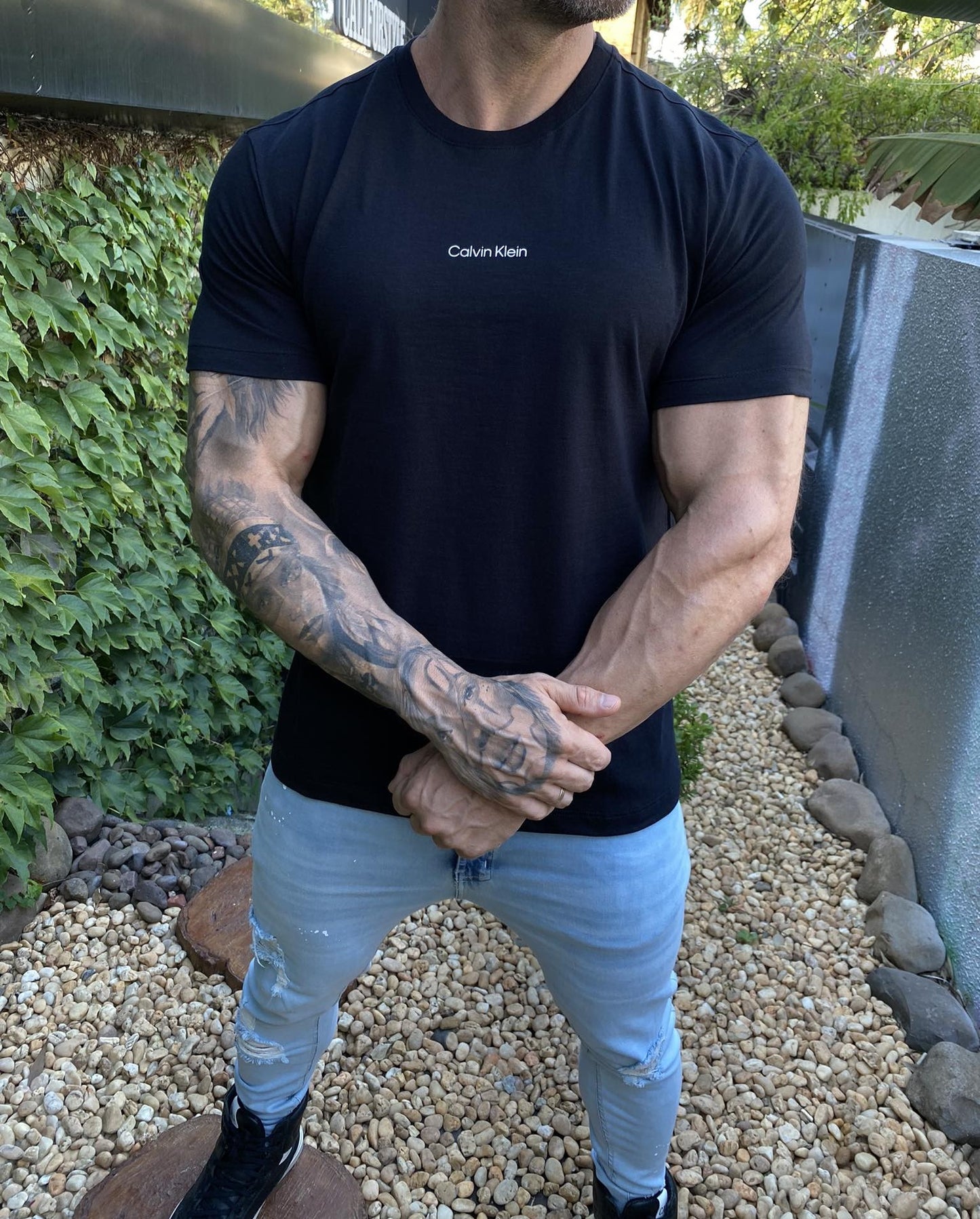 Calvin Klein Flamê Black T-Shirt