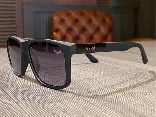 Óculos de Sol Metal Black