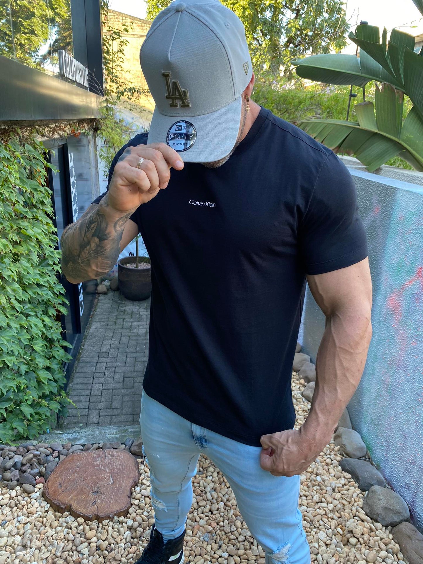 Calvin Klein Flamê Black T-Shirt